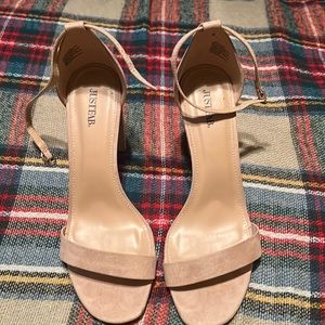 Ankle strapped shoes